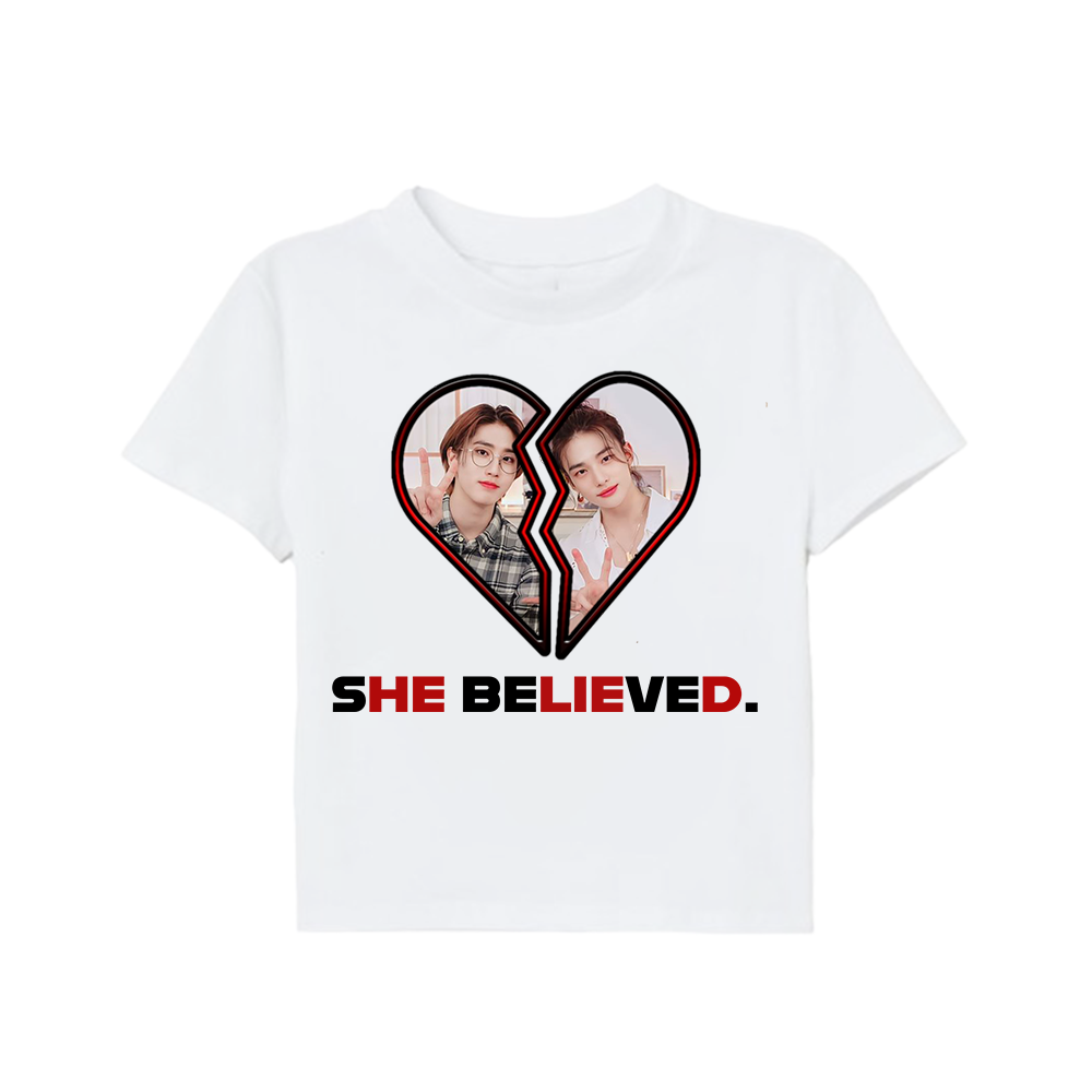 He Lied Baby Tee