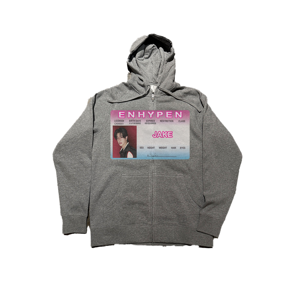 enhypen y2k ID zip up (version 2)