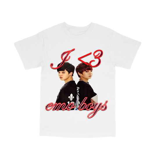 I love emo boys tee