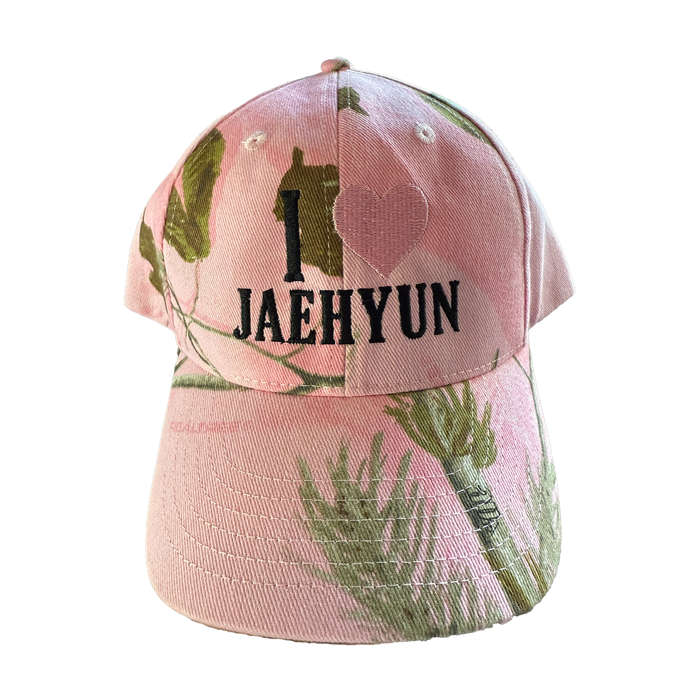 CUSTOM bias hat - light pink camo hat