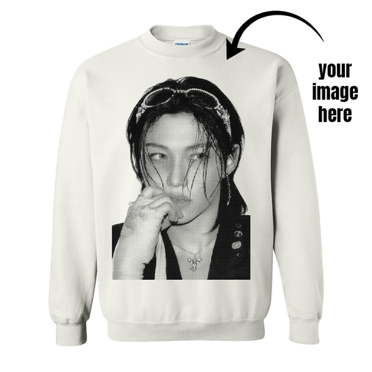 CUSTOM facecard sweatshirt