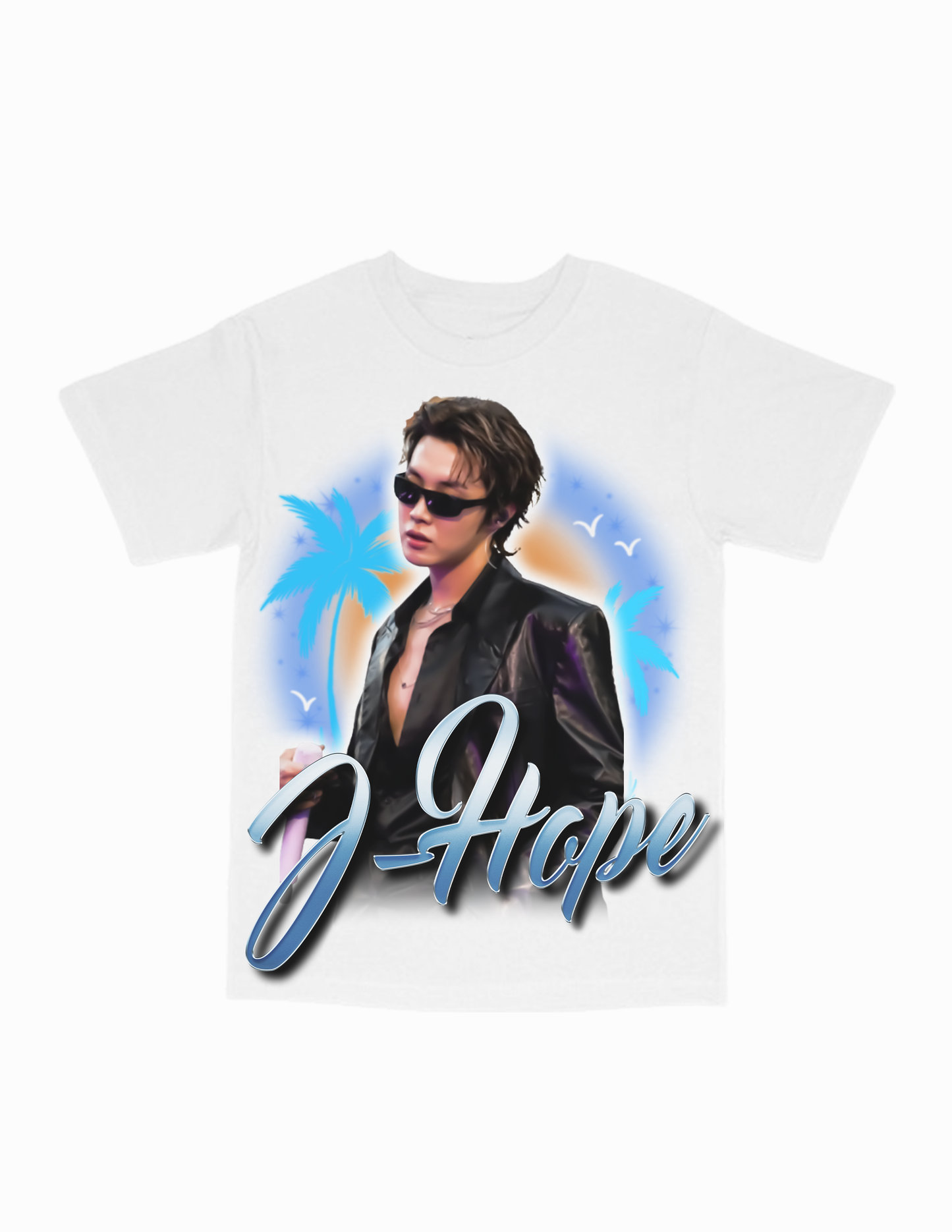 bts airbrush tee