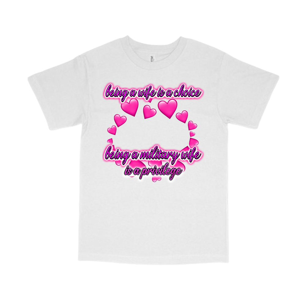 Military Wife Custom Shirt