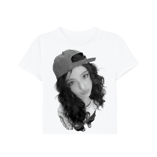 new jeans facecard tee