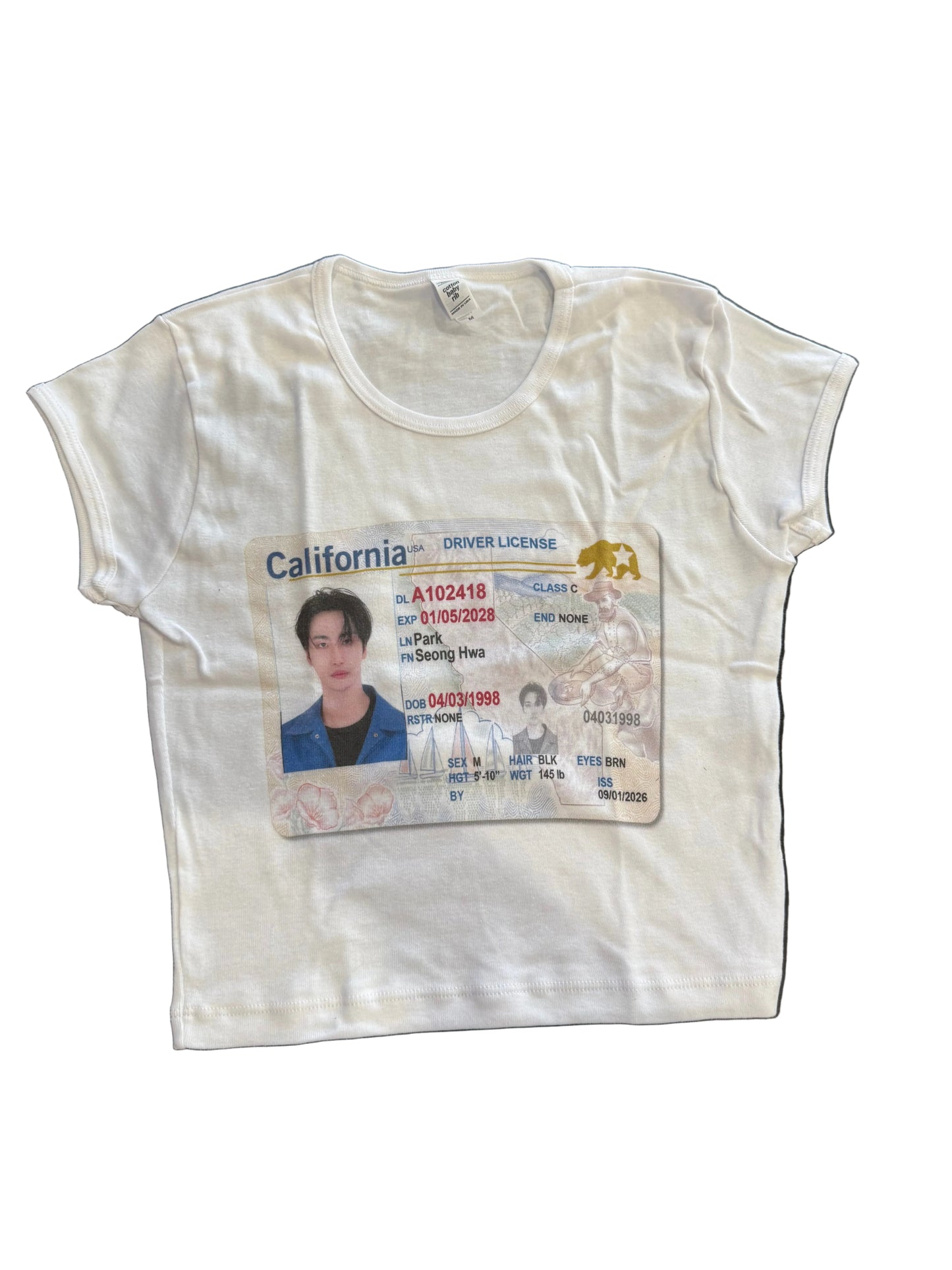 seonghwa ID baby tee