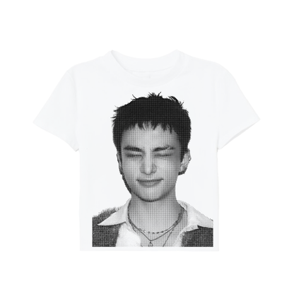 stray kids facecard tee