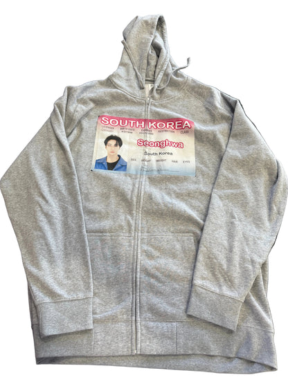 seonghwa ID zip up (misprint)