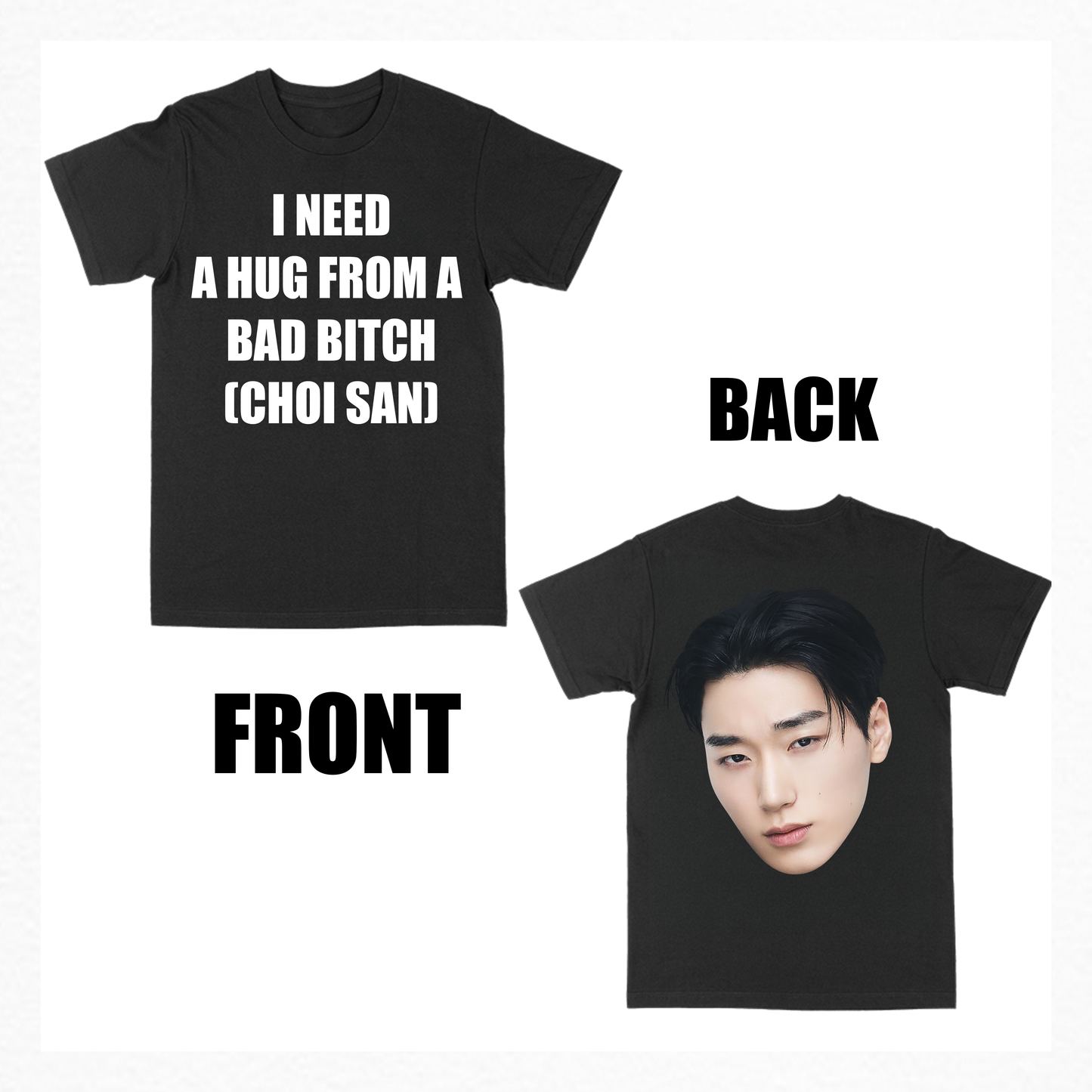 I need a hug tee (ateez)