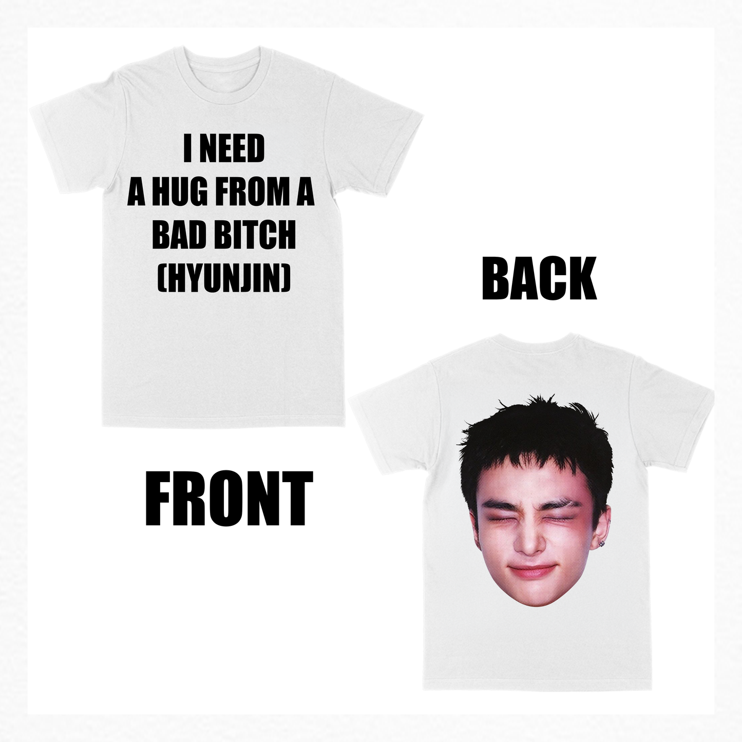 I need a hug tee (stray kids)