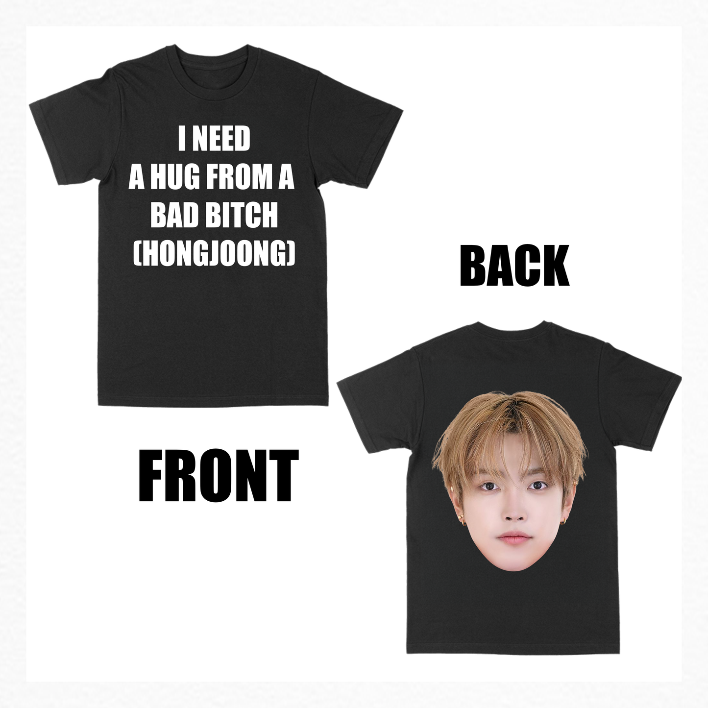 I need a hug tee (ateez)
