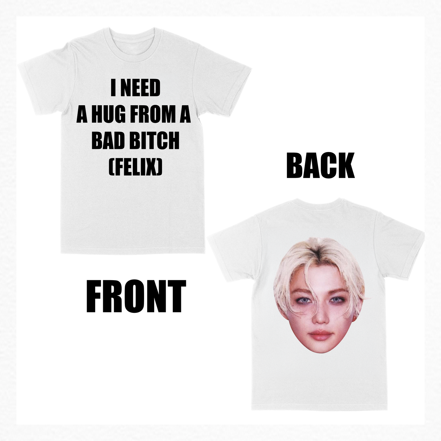 I need a hug tee (stray kids)