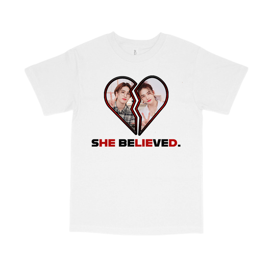 He Lied Shirt