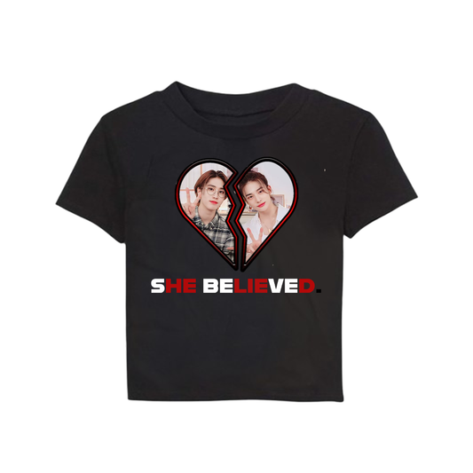 He Lied Baby Tee