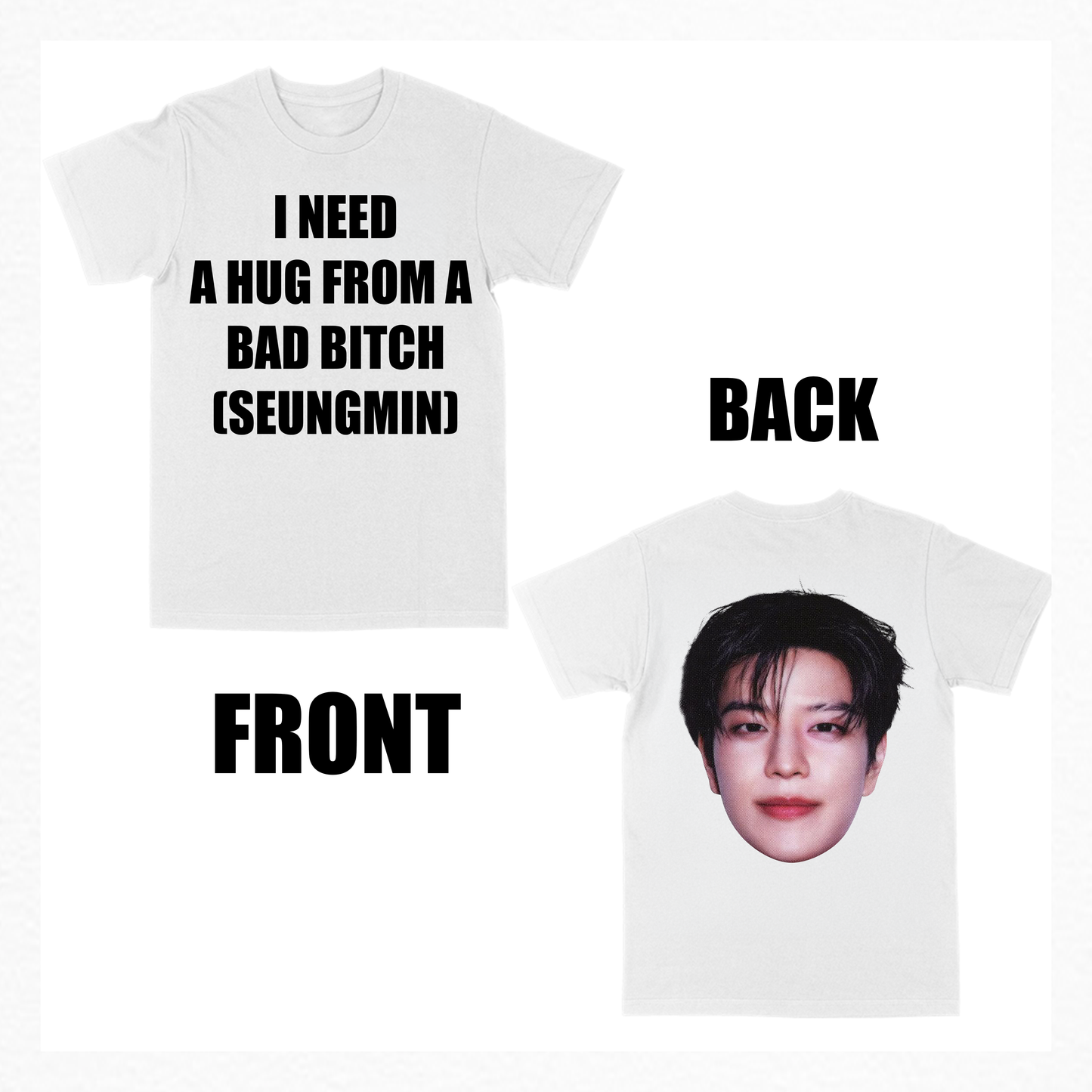 I need a hug tee (stray kids)