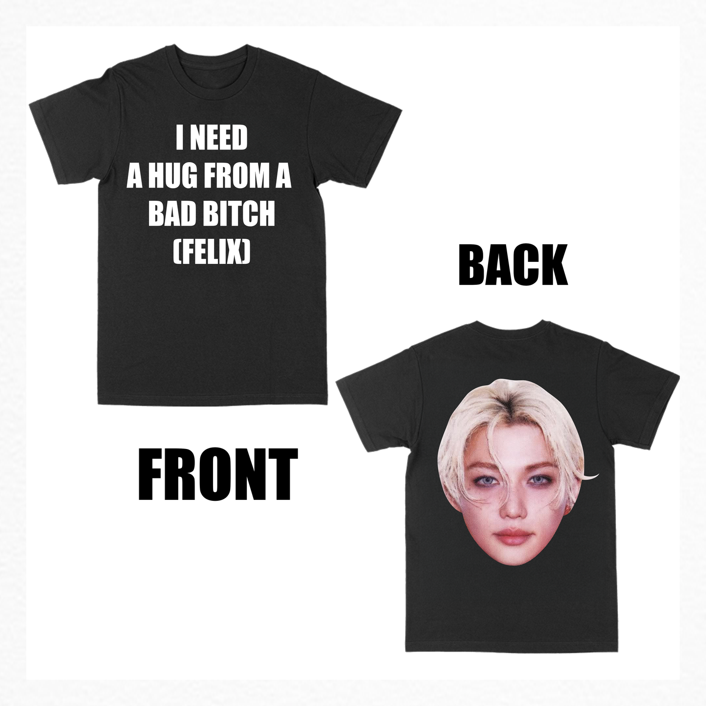 I need a hug tee (stray kids)