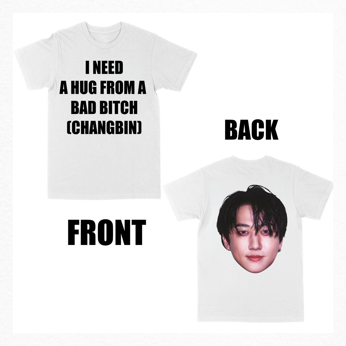 I need a hug tee (stray kids)