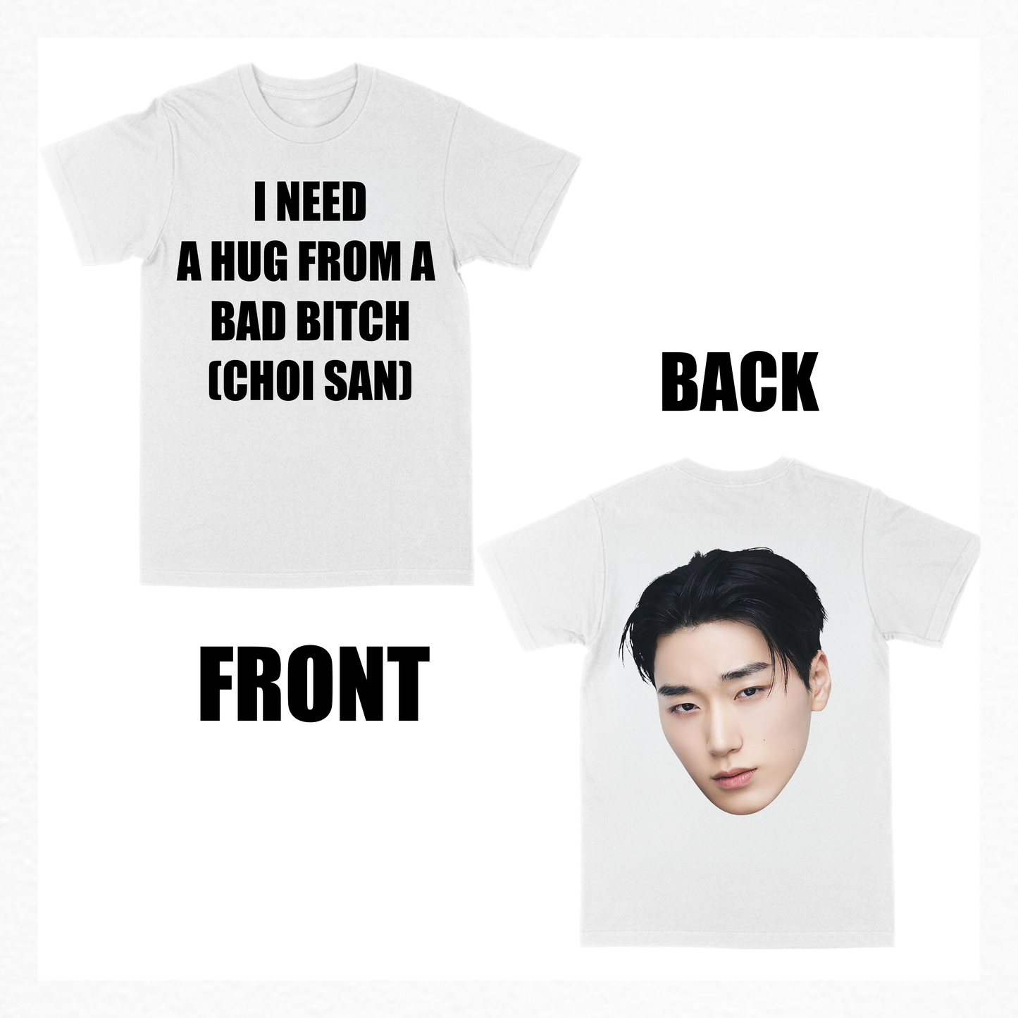 I need a hug tee (ateez)