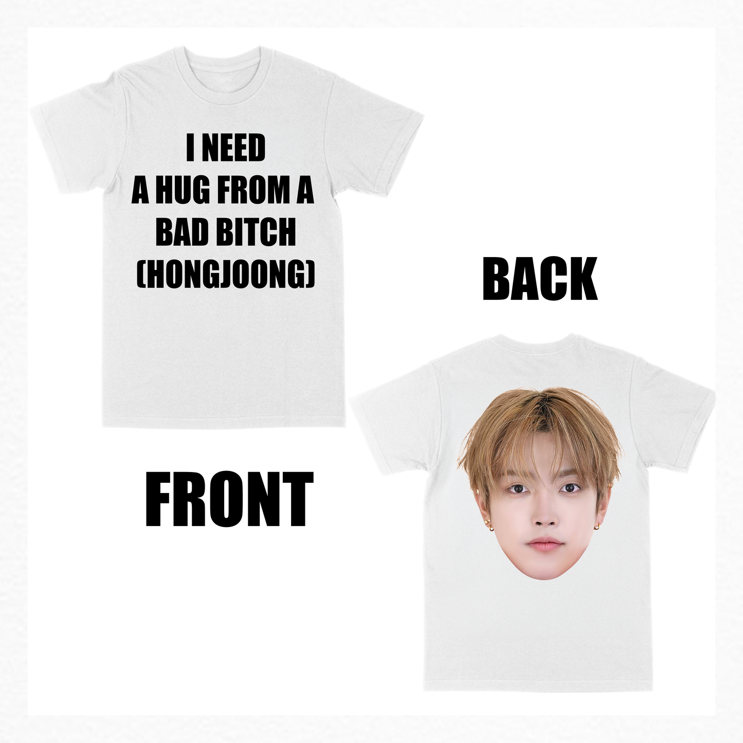 I need a hug tee (ateez)
