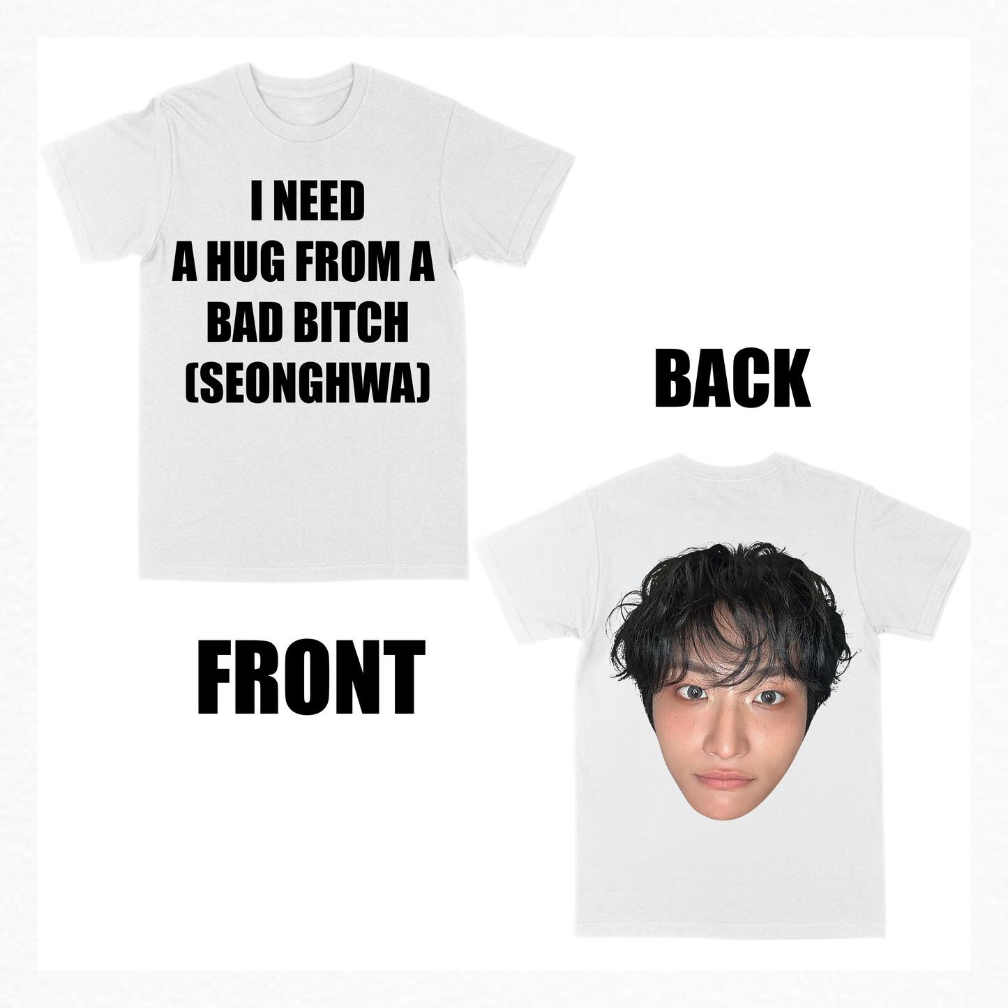 I need a hug tee (ateez)