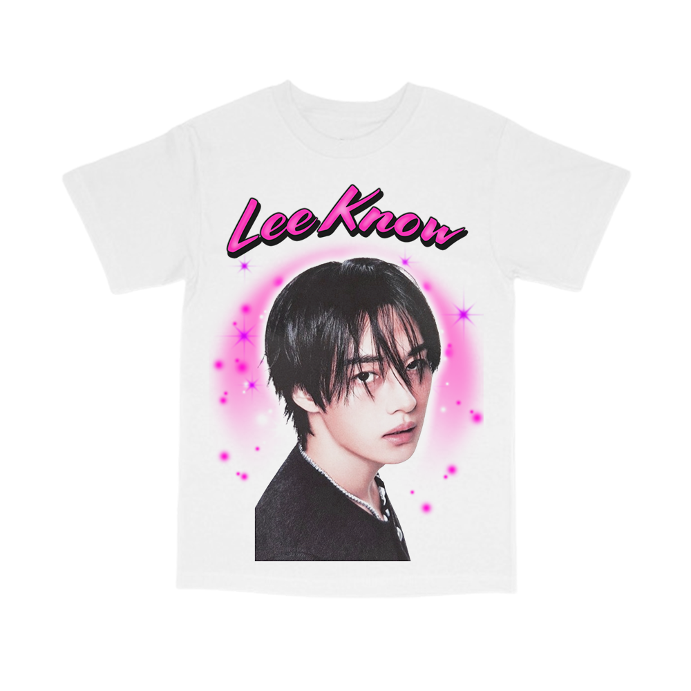 stray kids airbrush portrait tee