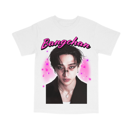 stray kids airbrush portrait tee