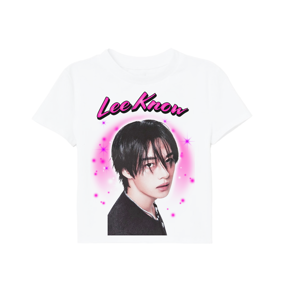 stray kids airbrush portrait tee