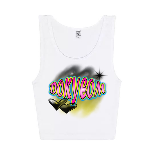 DK Airbrush Cropped Tank