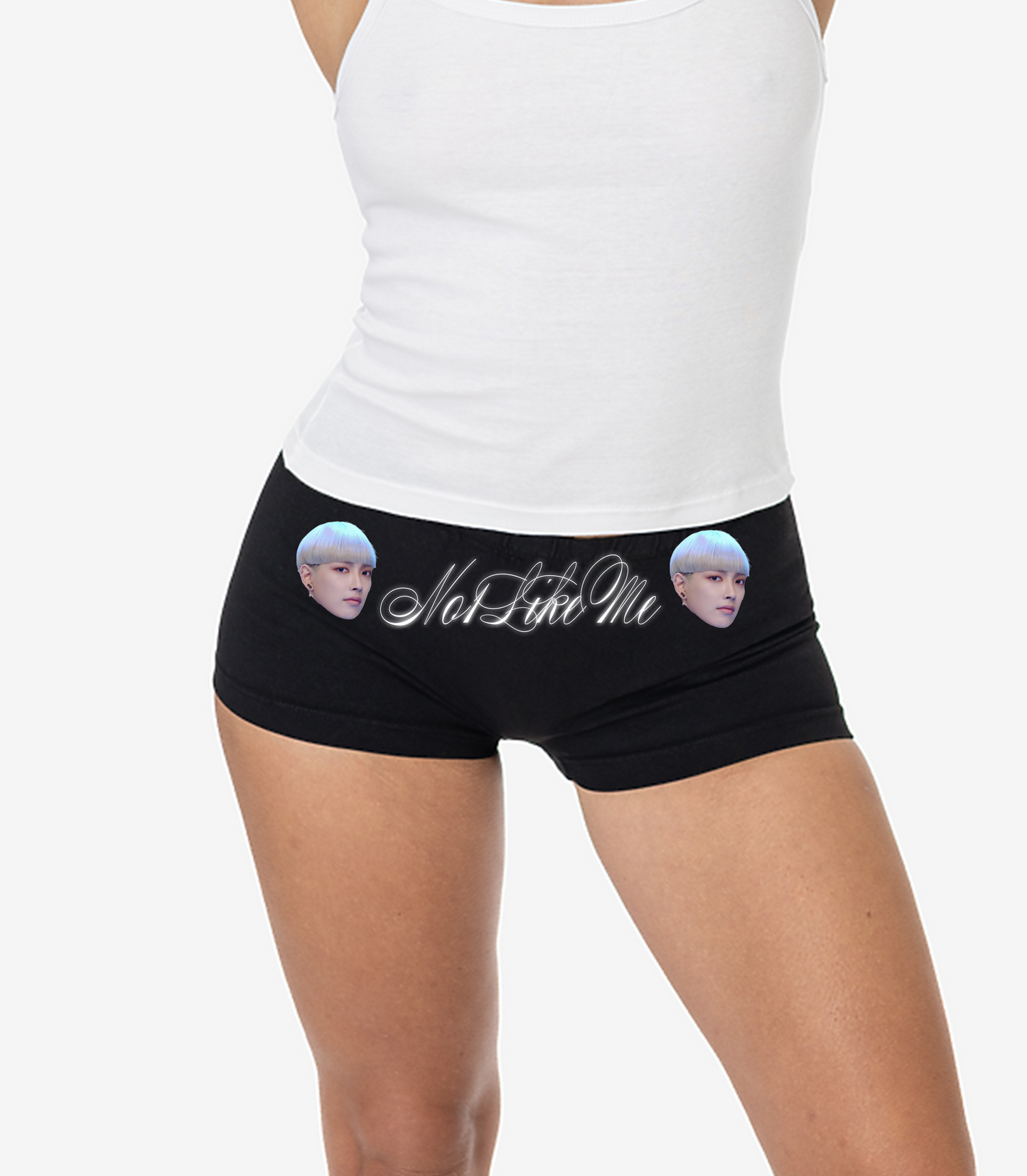 coconut head micro mini shorts