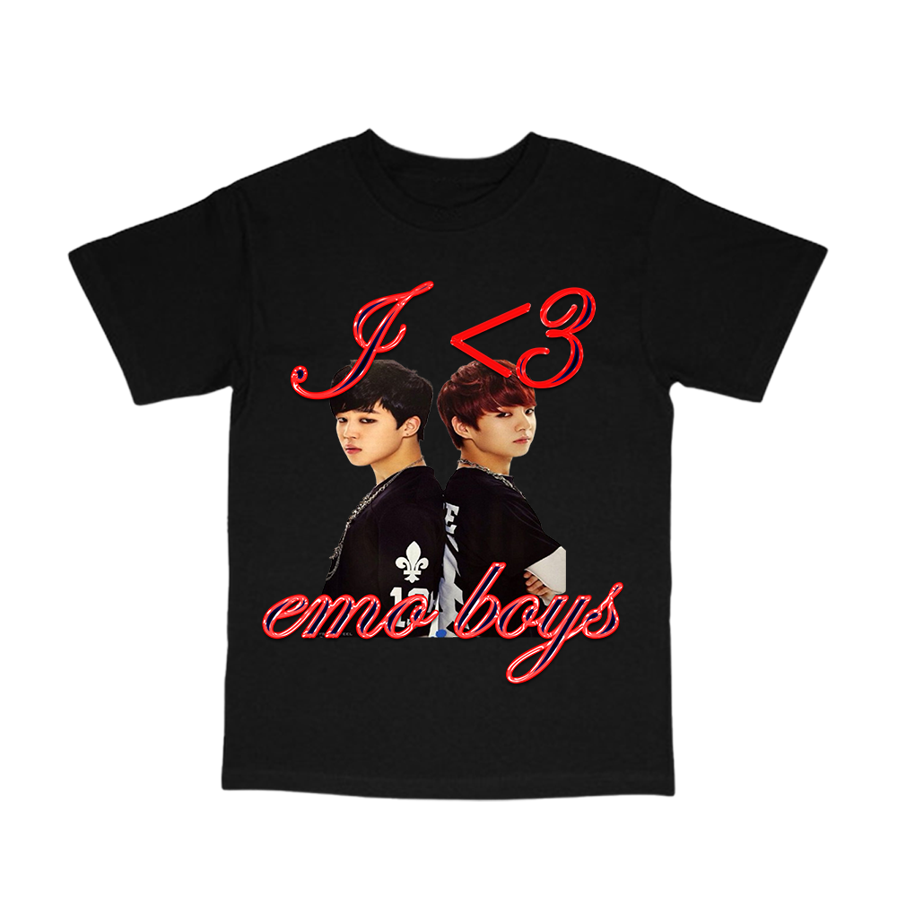 I love emo boys tee