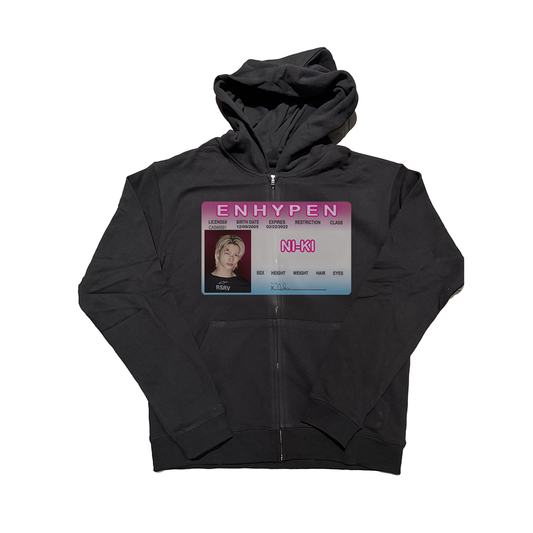 enhypen y2k ID zip up (version 2)
