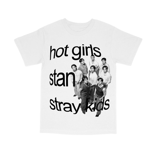 hot girls stan stray kids tee