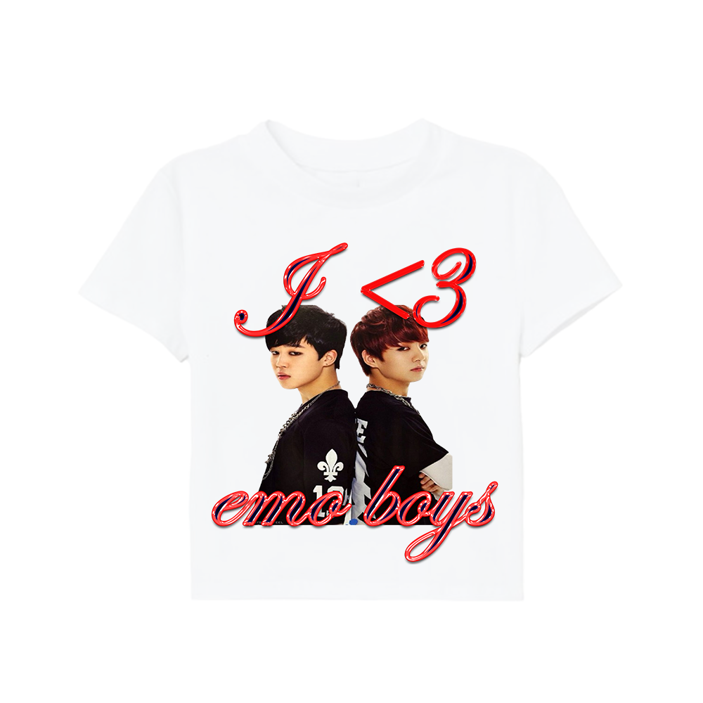 I love emo boys tee
