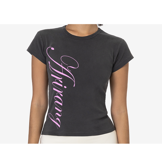 arirang capsleeve baby tee