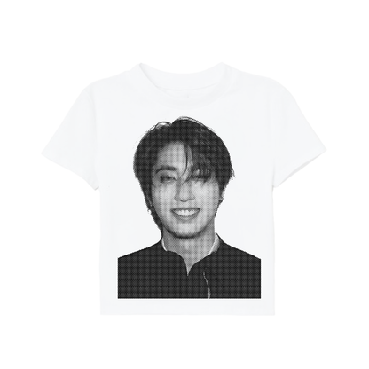 stray kids facecard tee