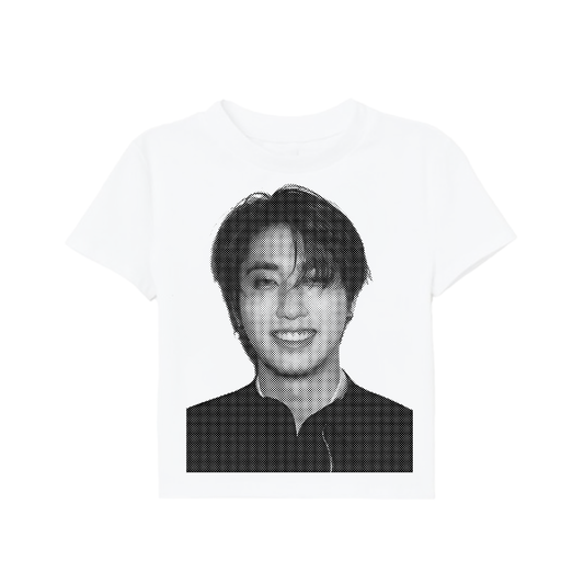 stray kids facecard tee
