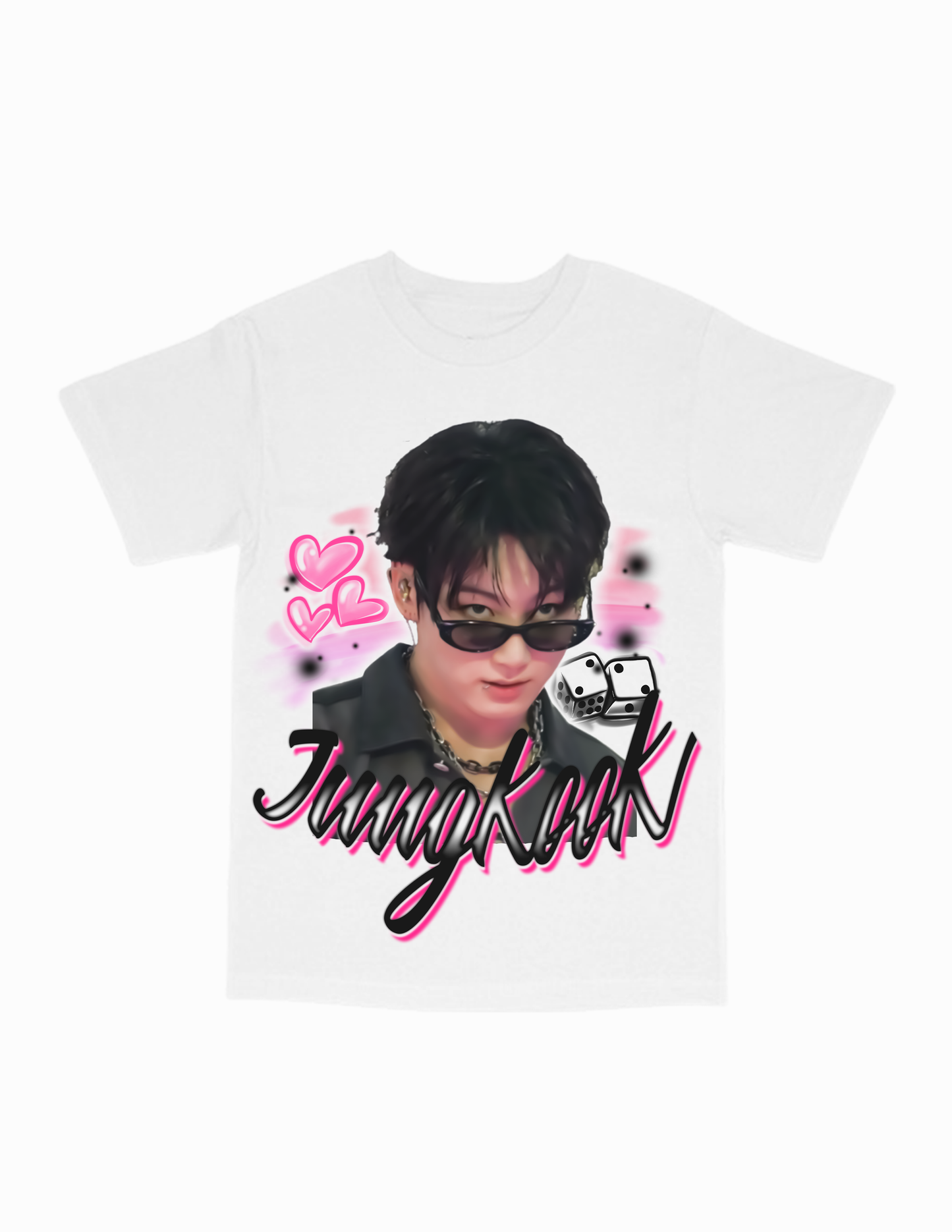 bts airbrush tee