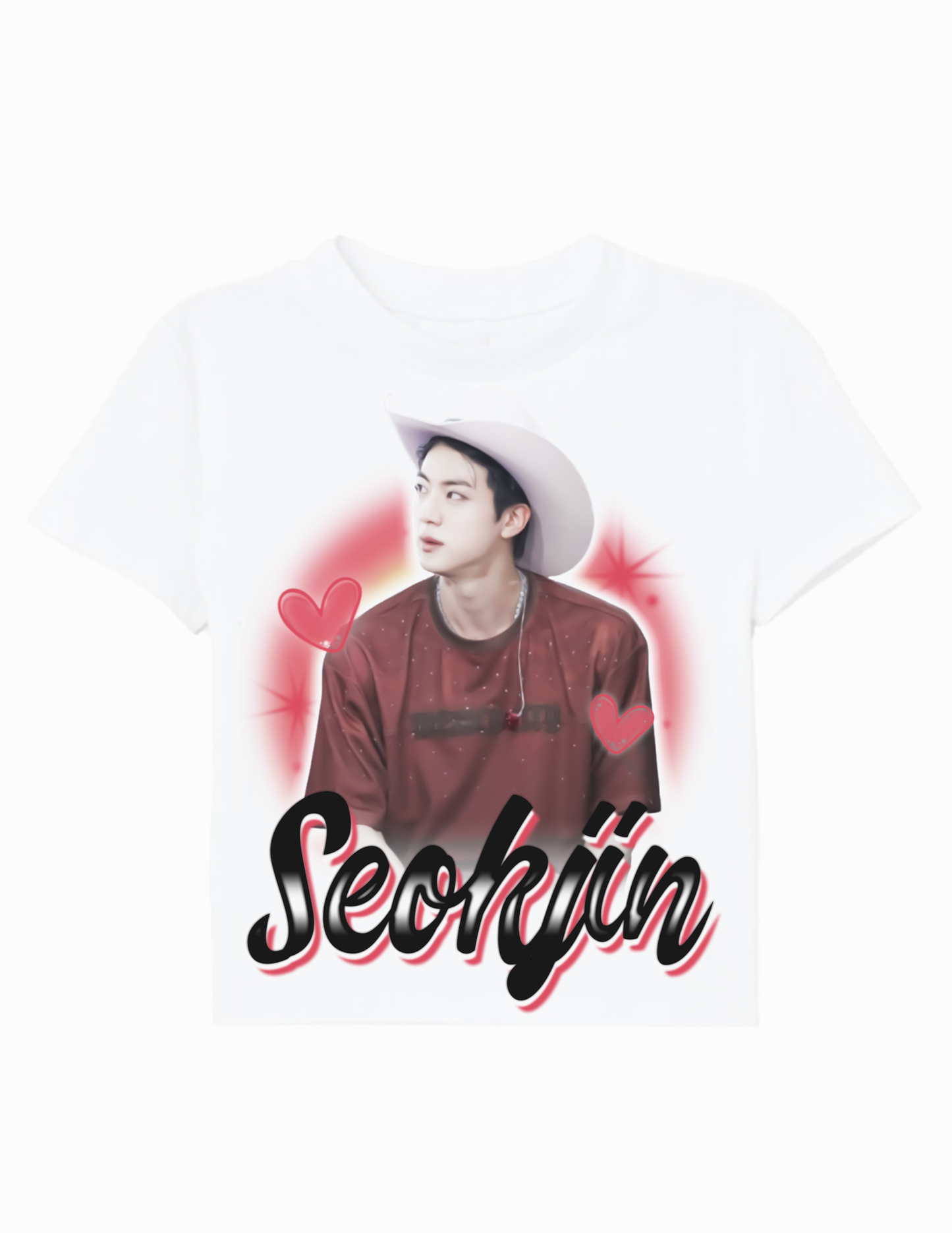 bts airbrush tee