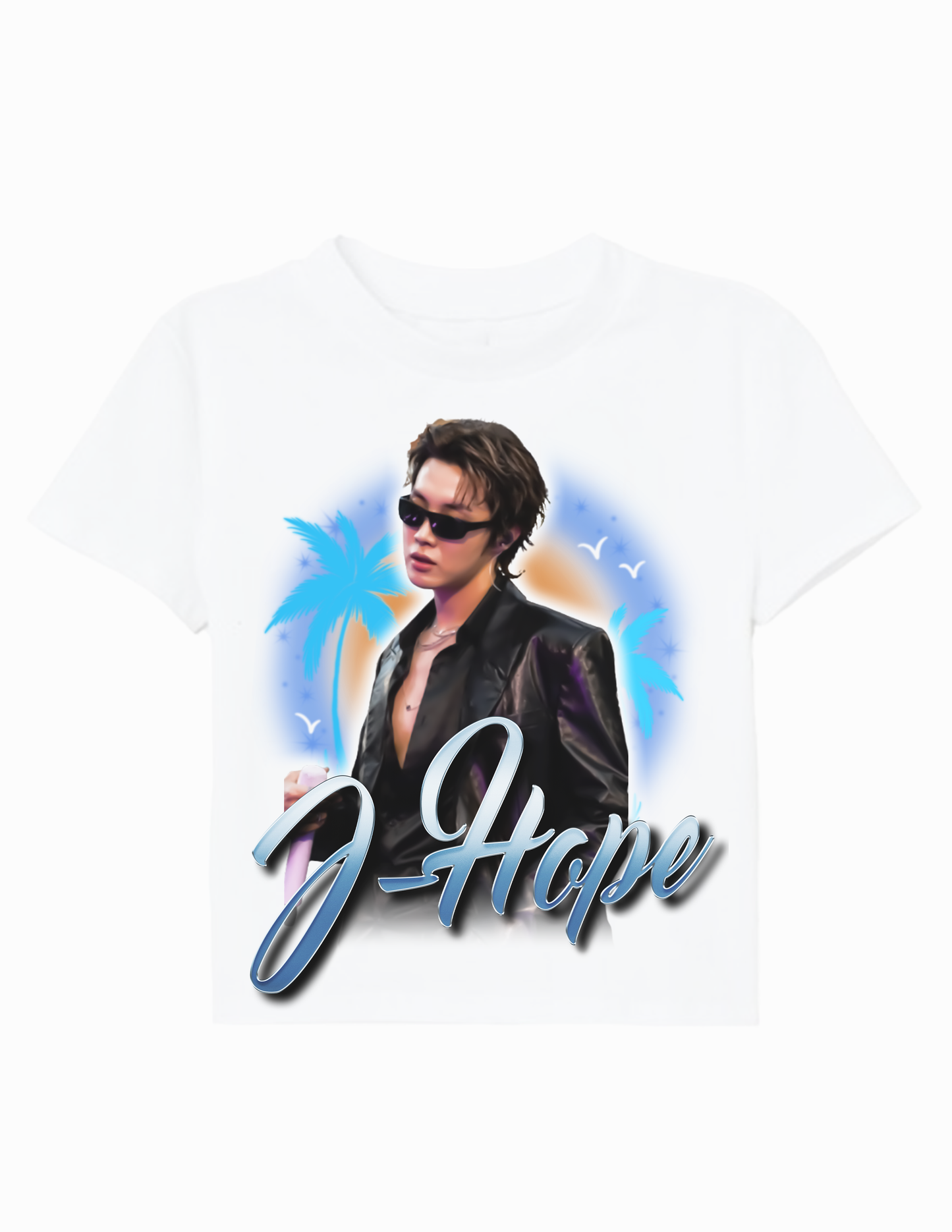 bts airbrush tee