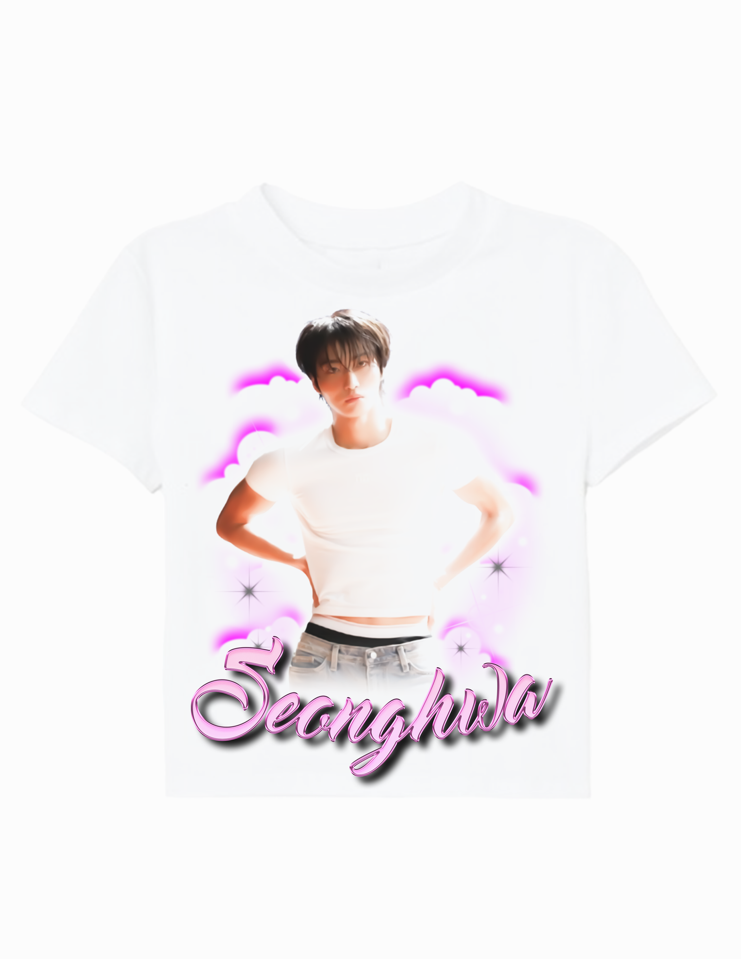 ateez airbrush ver 2 tee
