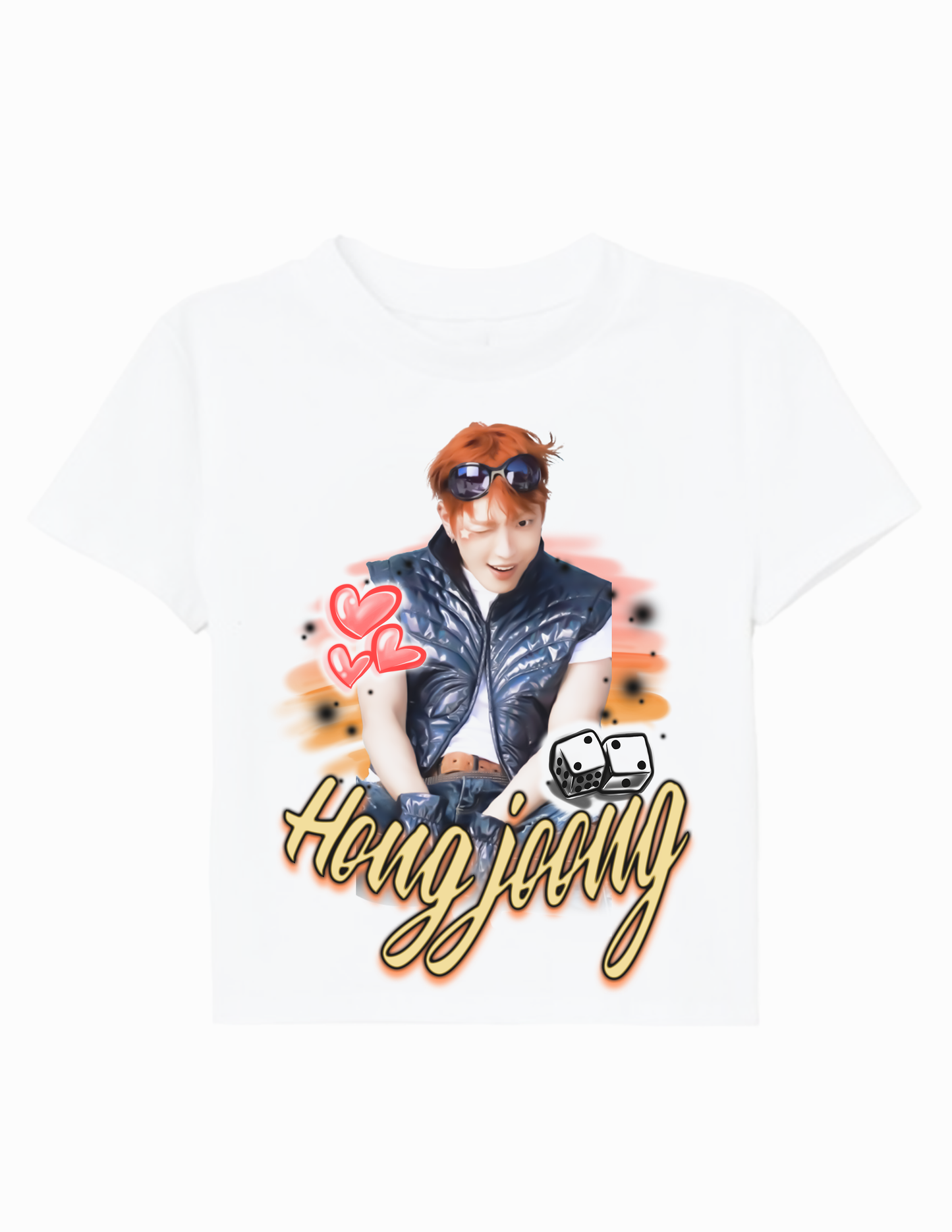 ateez airbrush ver 2 tee