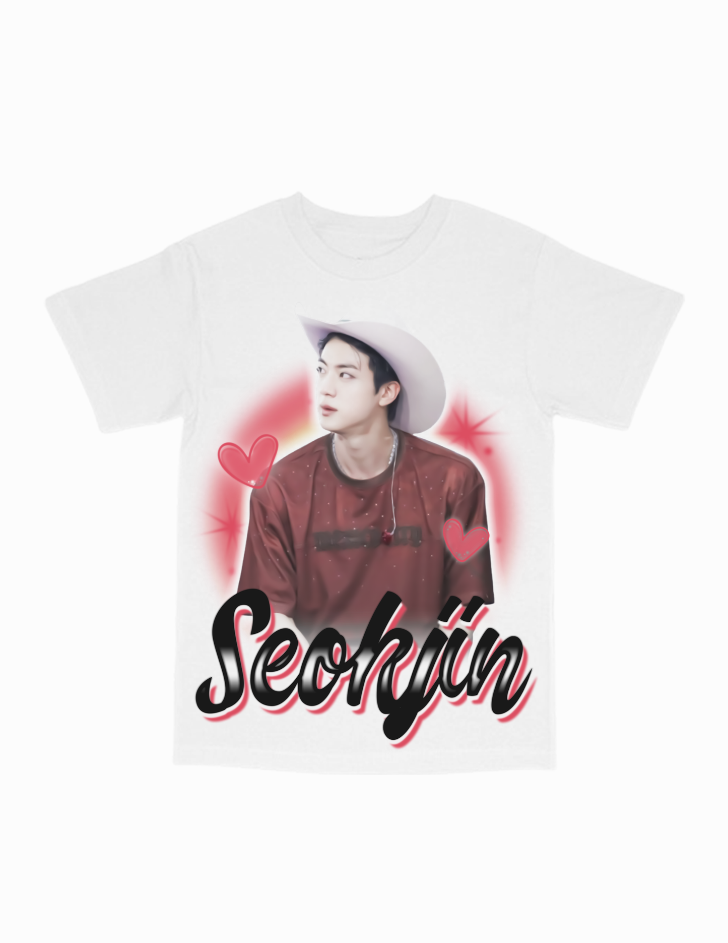 bts airbrush tee