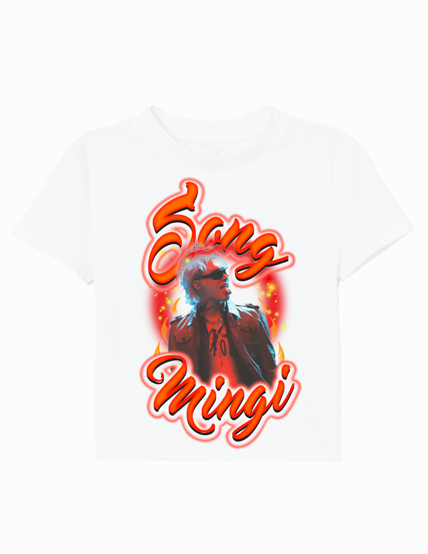 ateez airbrush ver 2 tee