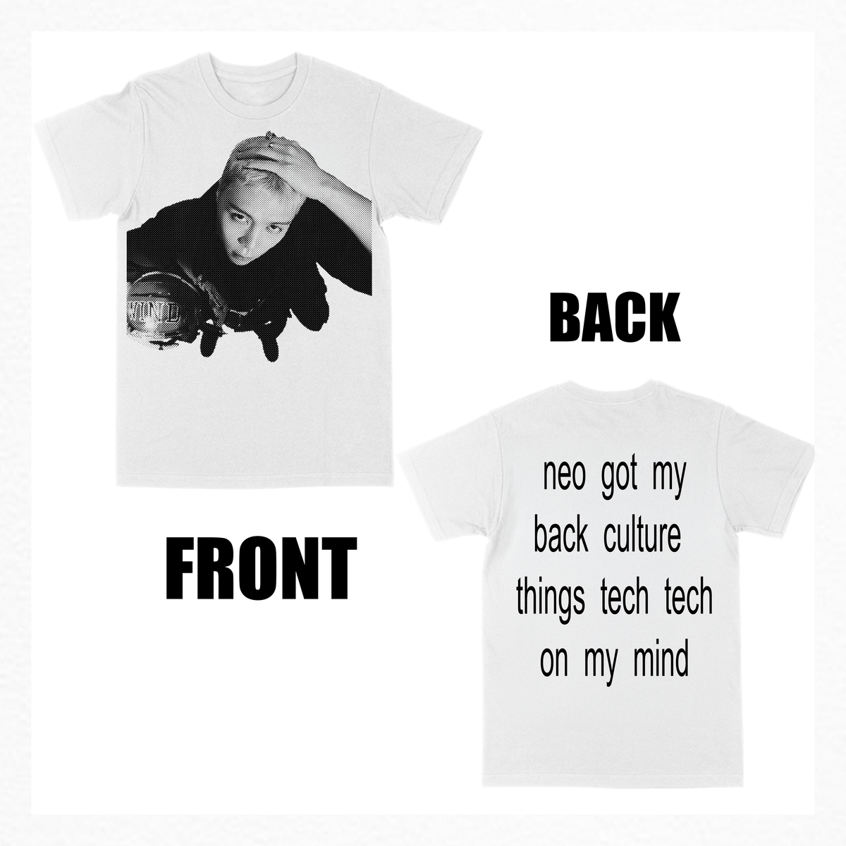 127 blingy bias tee