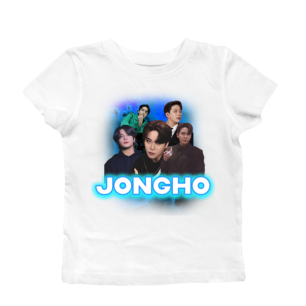 90's Bootleg Jongho Plus Size Baby Tee