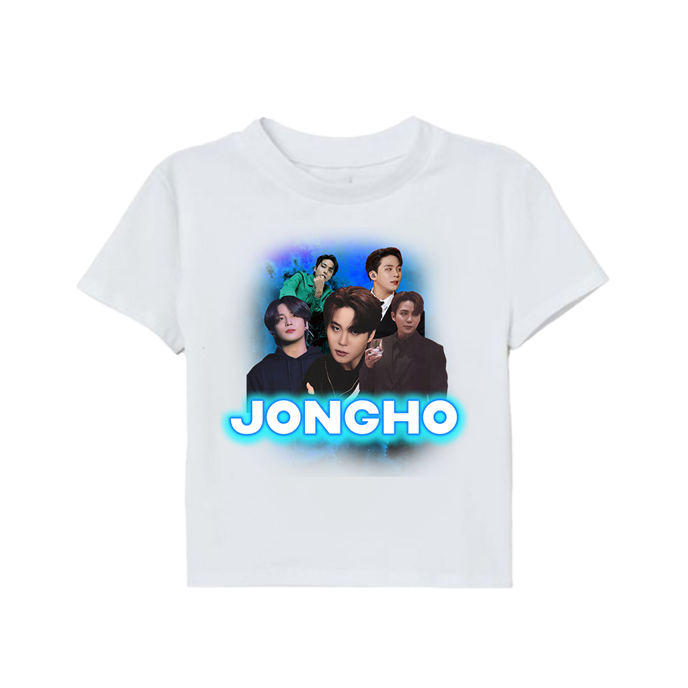 90s Bootleg Jongho Baby Tee