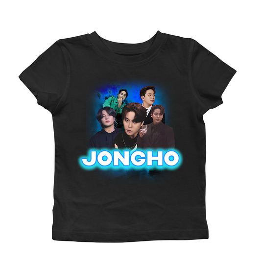 90's Bootleg Jongho Plus Size Baby Tee