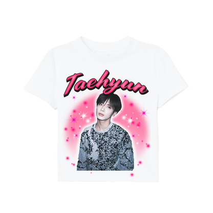txt airbrush portrait tee