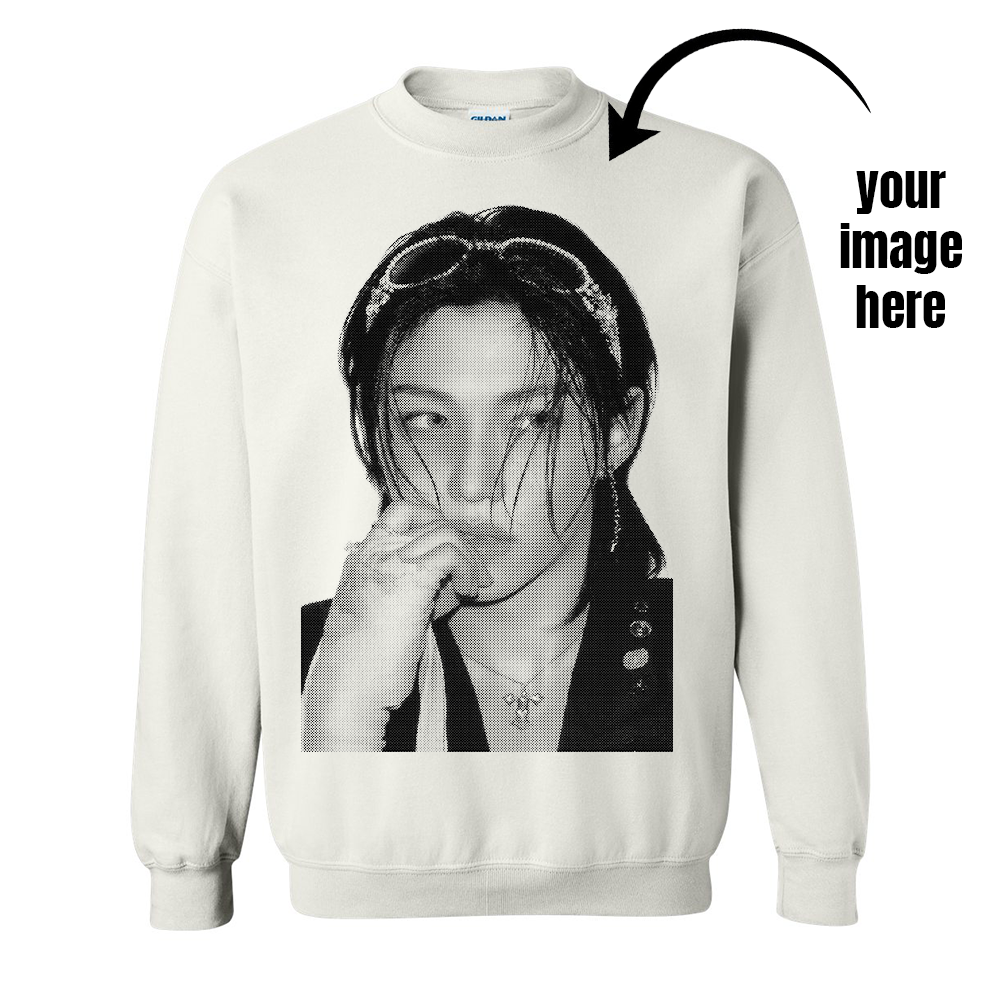 CUSTOM facecard sweatshirt