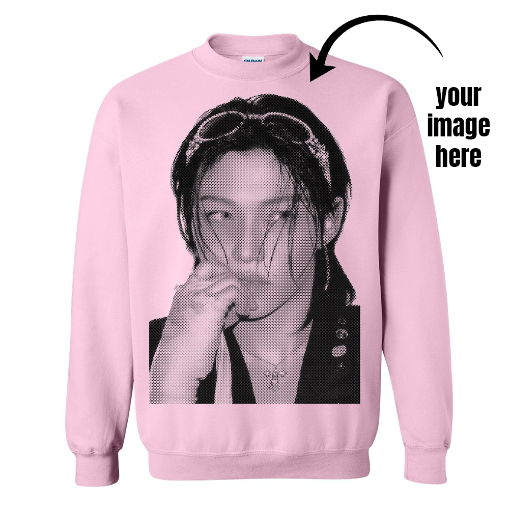 CUSTOM facecard sweatshirt