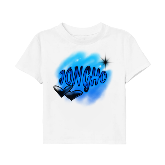 Jongho Airbrush Baby Tee